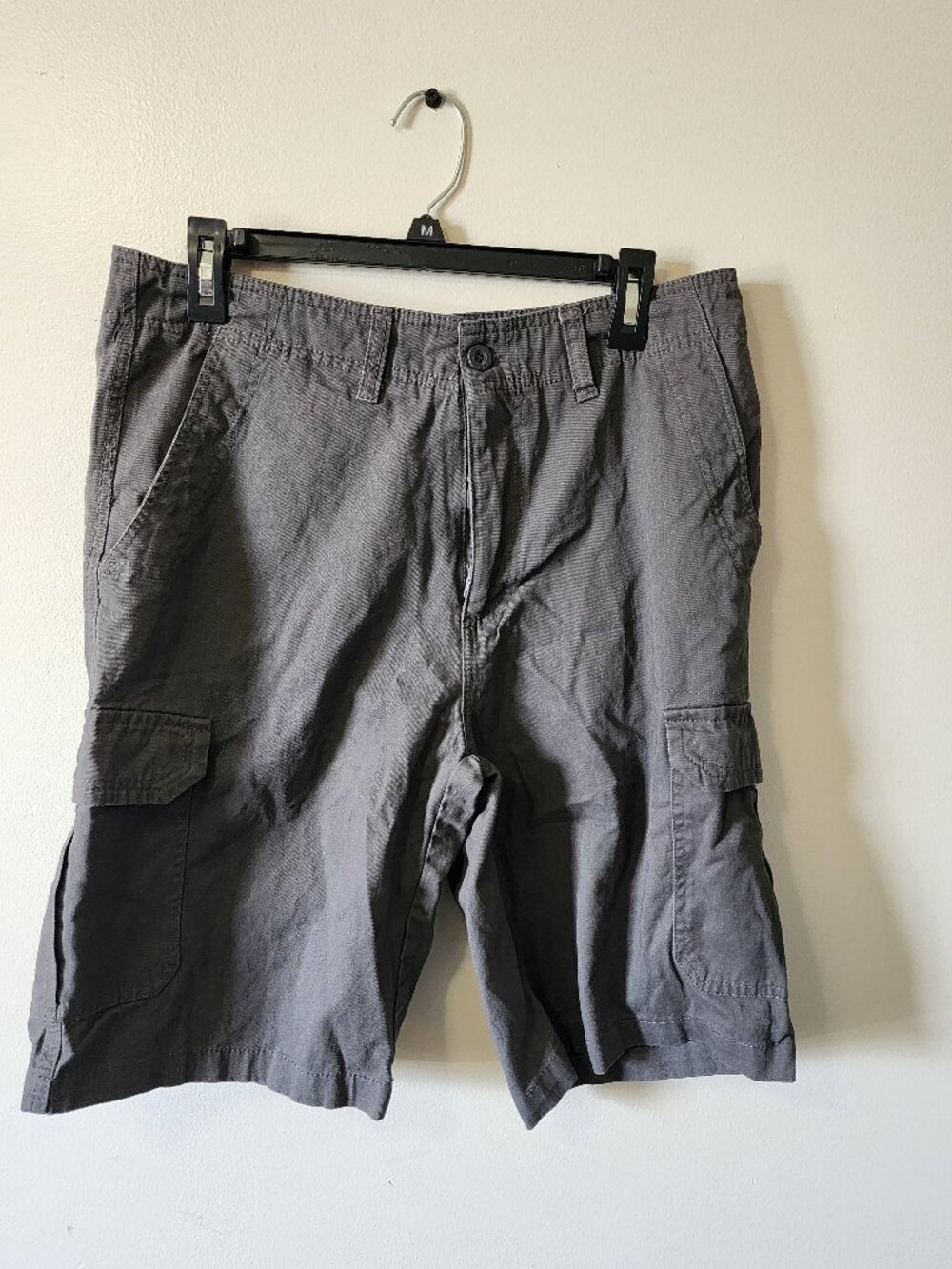 Cotler Denim Men’s Gray Cargo Shorts Size 32